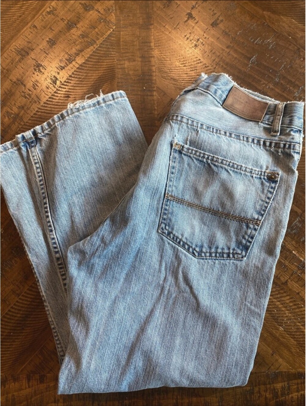 Perfect Y2K Faded Leather Tag Tommy Hilfiger 2000s Jeans 34 29 Lower Rise